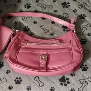 Chic Pink Shoulder Bag for Women